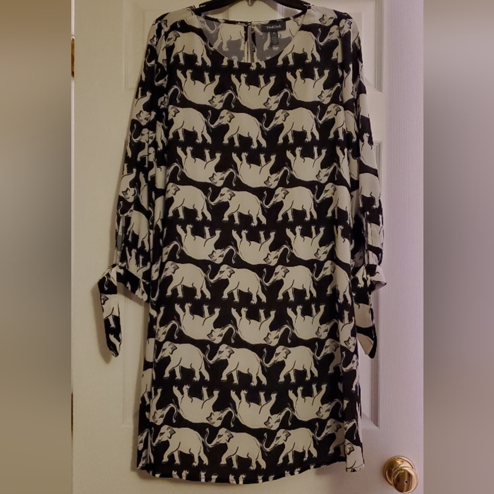 Modcloth elephant dress 1x